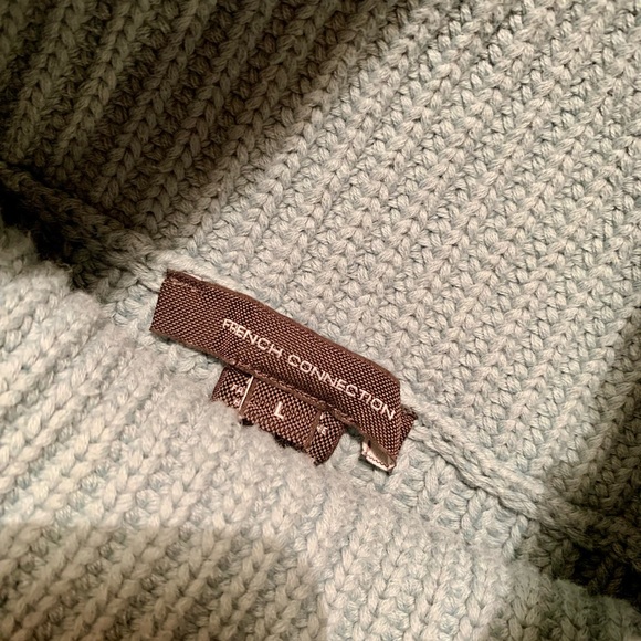 FRENCH CONNECTION | Chunky Knit Turtleneck Sweater | Size L - Picture 6 of 6